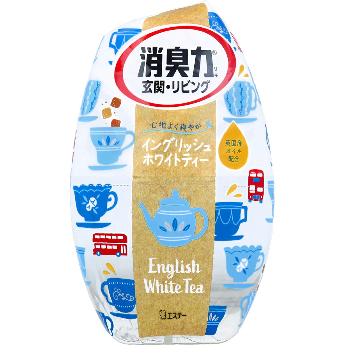 【 まとめ買い10個セット 】 お部屋の消臭力 玄関・リビング用 イングリッシュホワイトティー 400mL 【 送料無料 】
