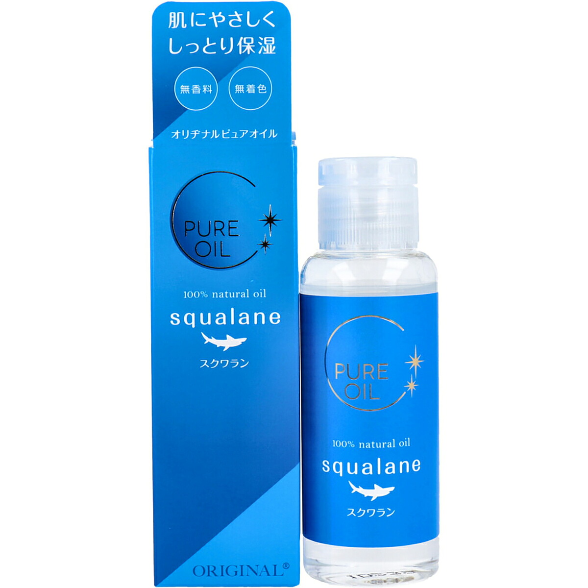 【 まとめ買い10個書き割り 】 オリヂナルピュアオイル スクワラン 80mL 【 貨物輸送無料 】