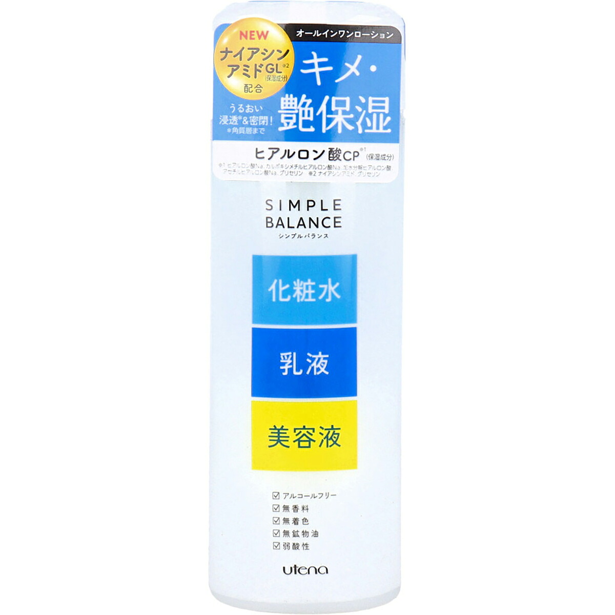 【 まとめ買い10個セット 】 ウテナ シンプルバランス うるおいローション 220mL 【 送料無料 】