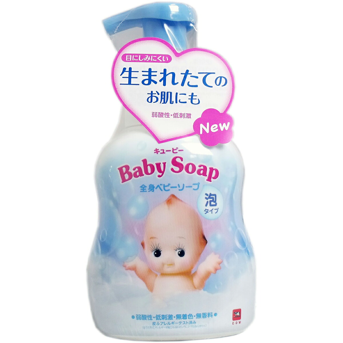 【 まとめ買い10個セット 】 キューピー 全身ベビーソープ 泡タイプ ポンプ 400mL 【 送料無料 】