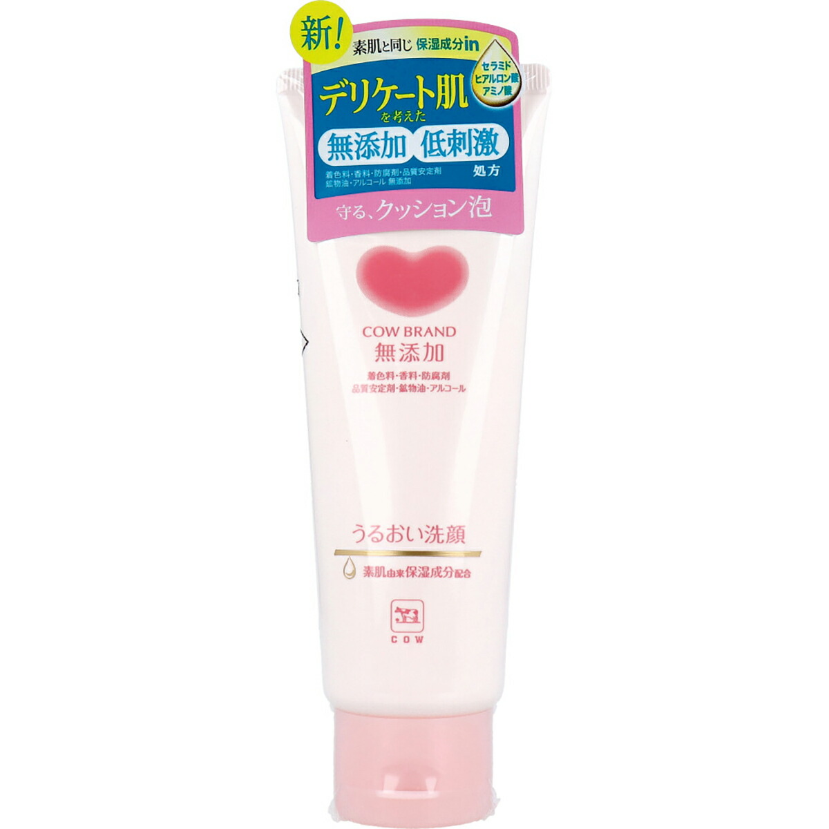 【 まとめ買い12個仕掛ける 】 カウブランド名 無つけ加える うるおい洗顔(洗顔質問用紙) 110g 【 貨物輸送無料 】
