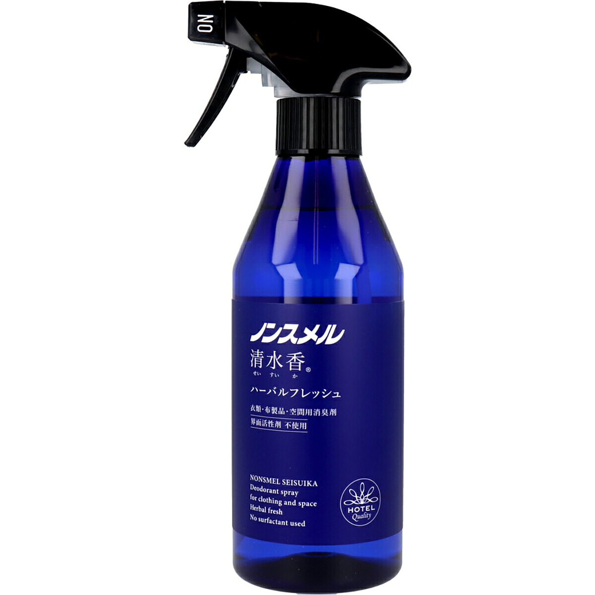 【 まとめ買い10個セット 】 ノンスメル清水香 衣類・布製品・空間用消臭スプレー ハーバルフレッシュの香り本体 400mL 【 送料無料 】
