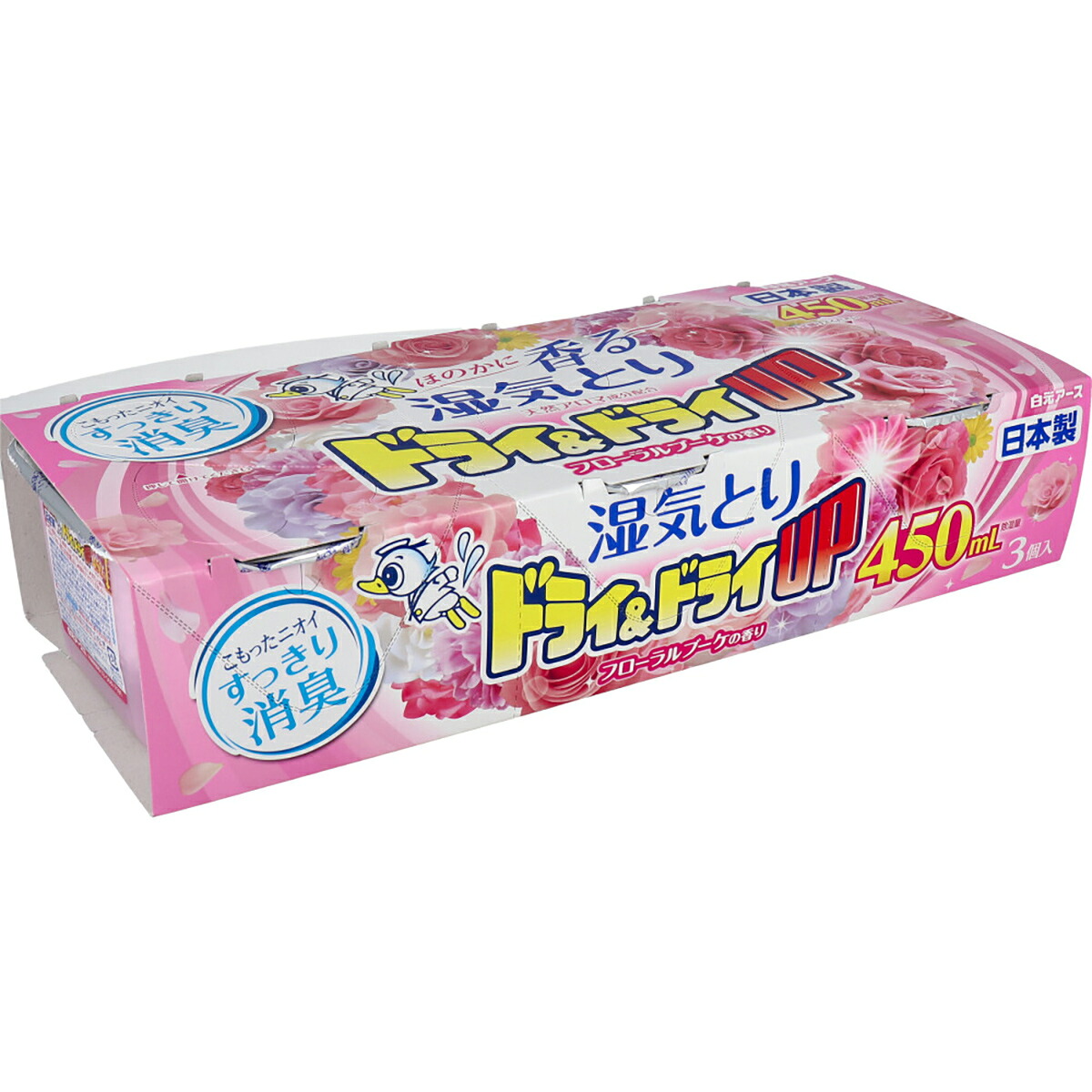 【 まとめ買い17個仕掛ける 】 素っ気ない＆素っ気ないUP 曖昧模糊たるに香る湿りけとり フローラルブーケの芳ばしさ 450mL×3コ入 【 貨物輸送無料 】 洗剤・柔軟剤・クリーナー-日用品雑貨・文房具・手芸-日用消耗品