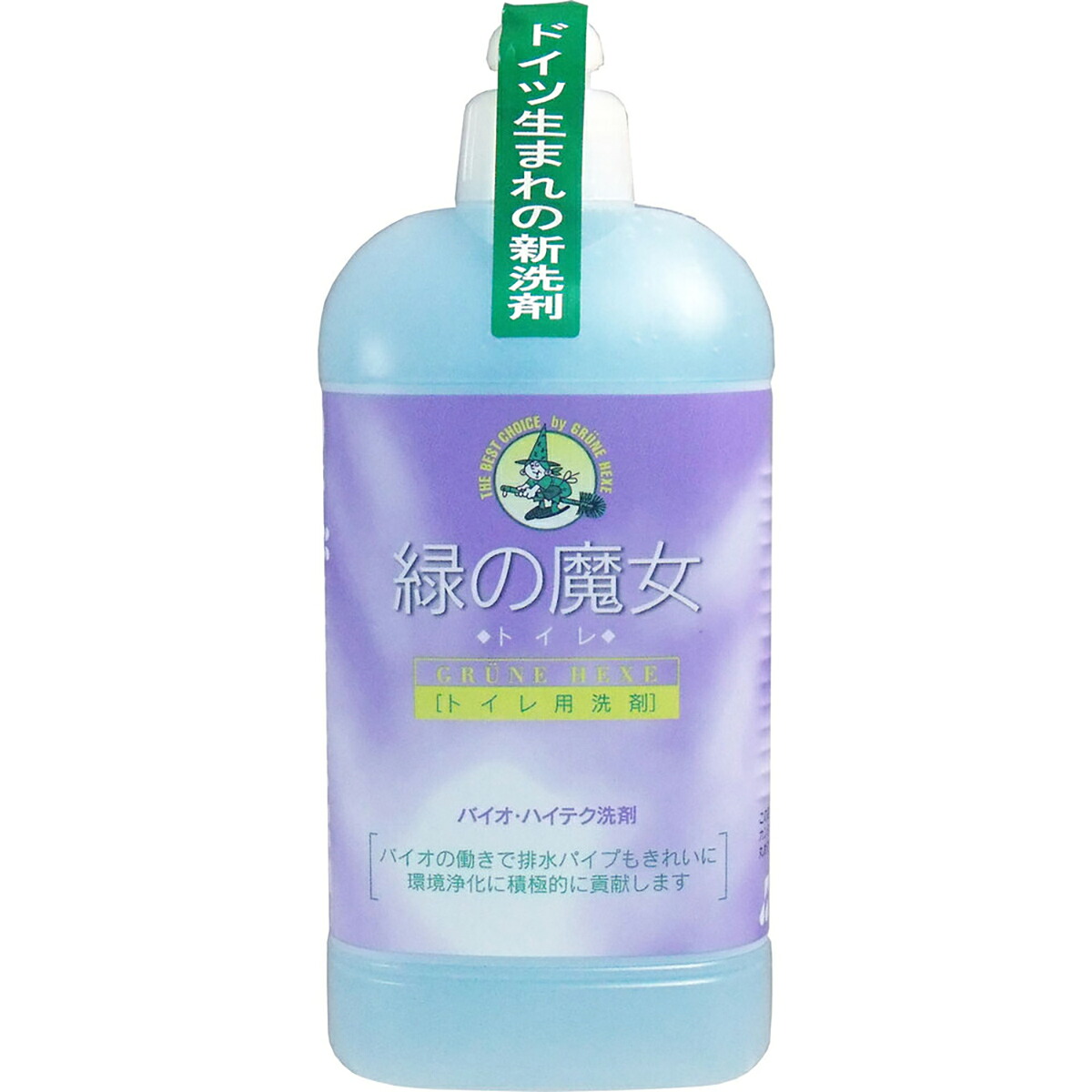 【 まとめ買い10個セット 】 緑の魔女 トイレ用洗剤 本体 420mL 【 送料無料 】