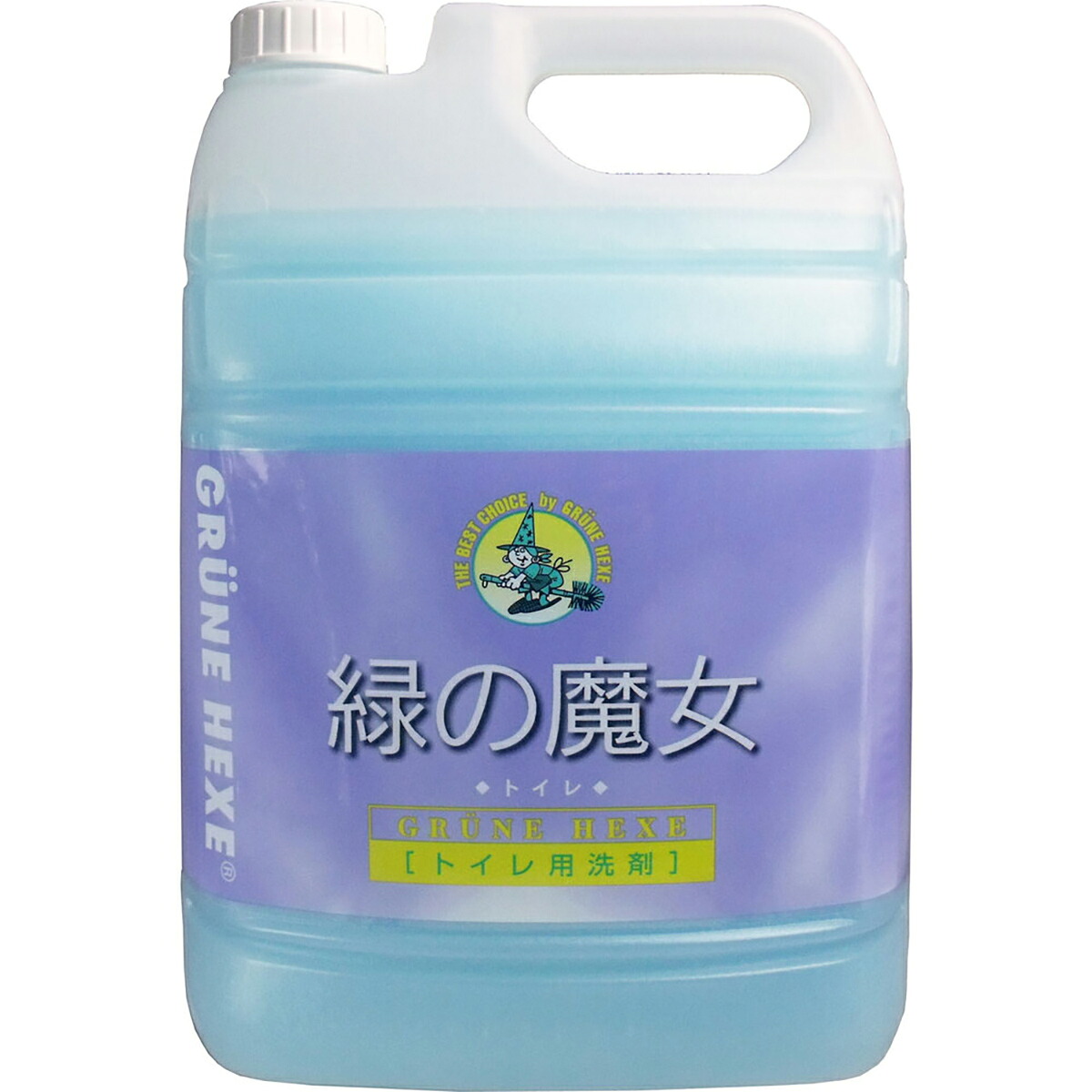 【 まとめ買い15個書き割り 】 緑の魔法つかい 室内用便器用中性洗剤 御勤め用  5L 【 貨物輸送無料 】