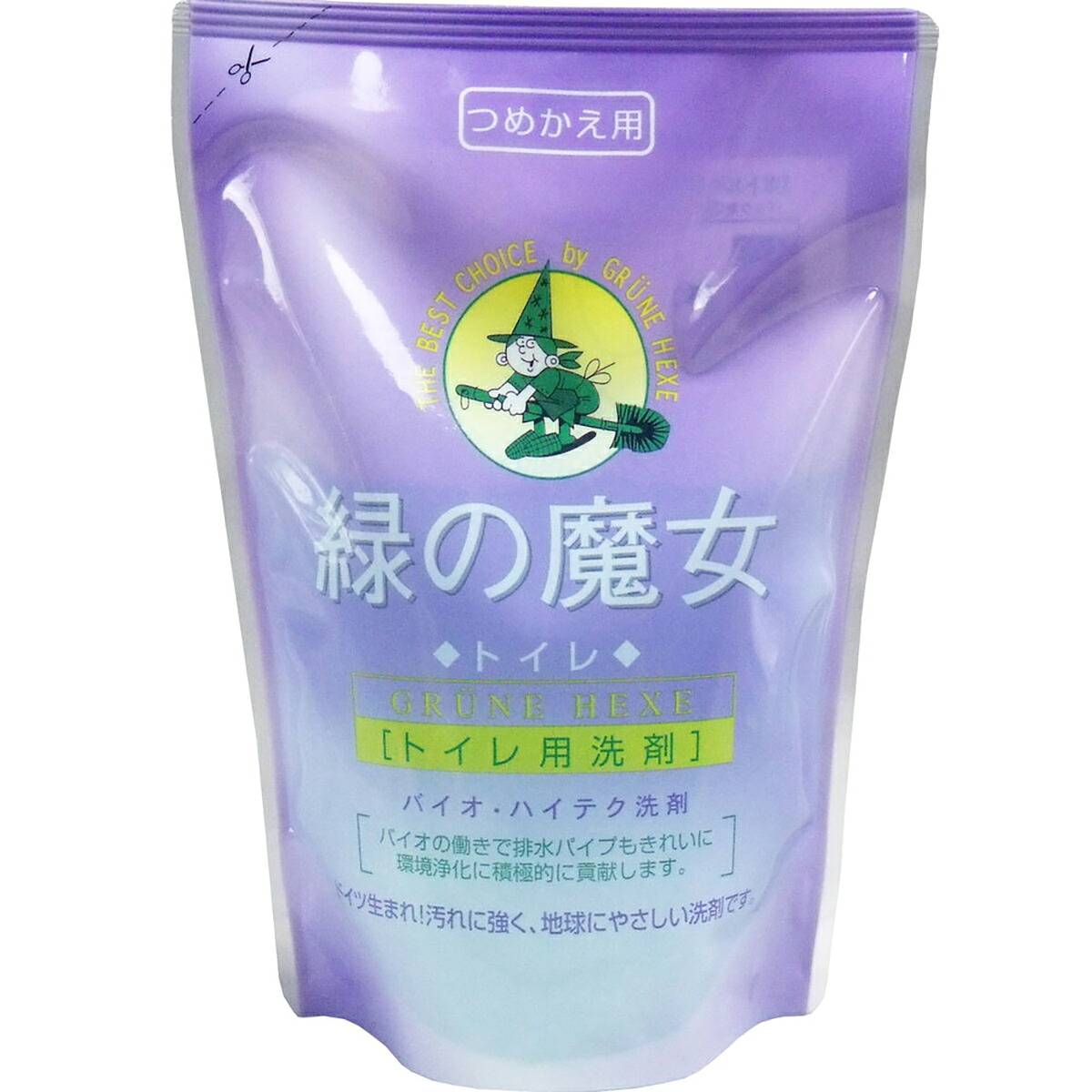 【 まとめ買い12個セット 】 緑の魔女 トイレ用洗剤 詰替用 360mL 【 送料無料 】