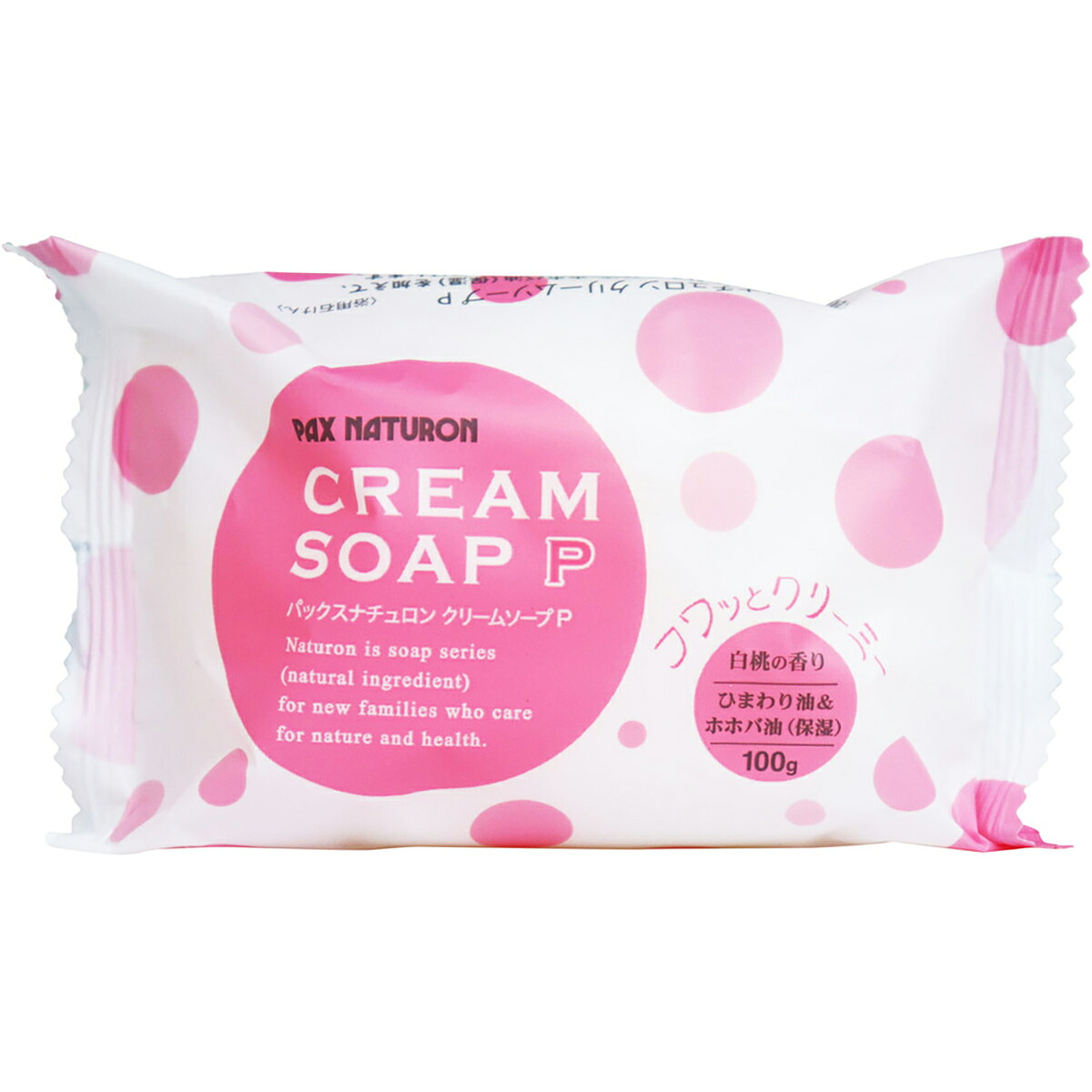 【 まとめ買い10個仕掛ける 】 パックスナチュロン 皮膚軟化剤石ケン P 白桃の芳ばしさ 100g 【 貨物輸送無料 】
