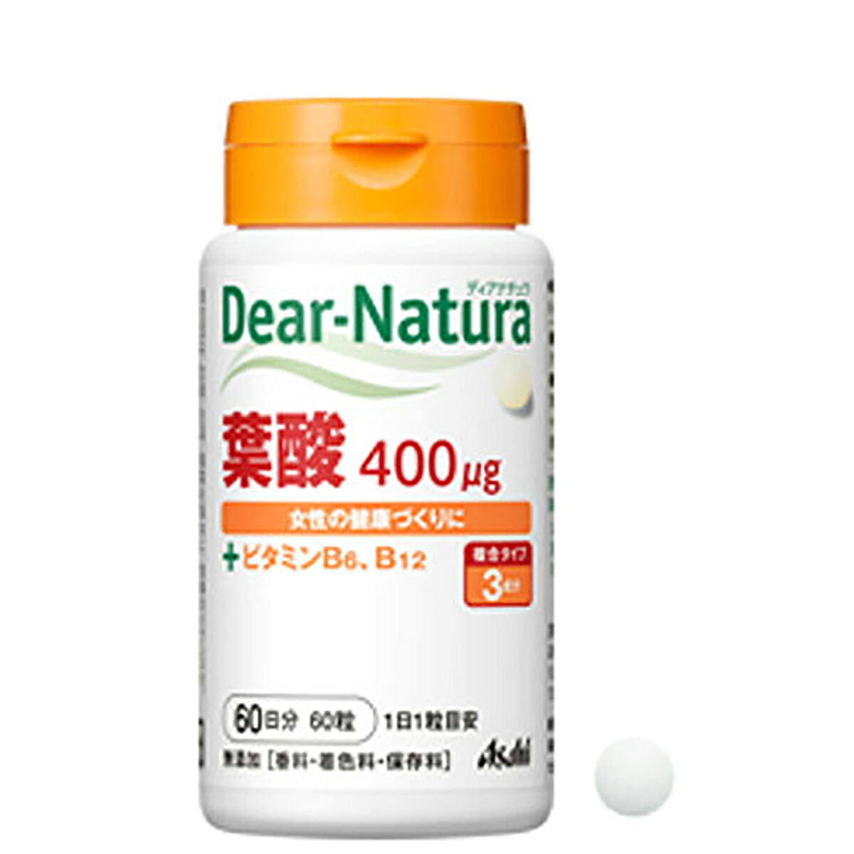 【 まとめ買い12個セット 】 ディアナチュラ 葉酸 400μg 60日分 60粒 【 送料無料 】