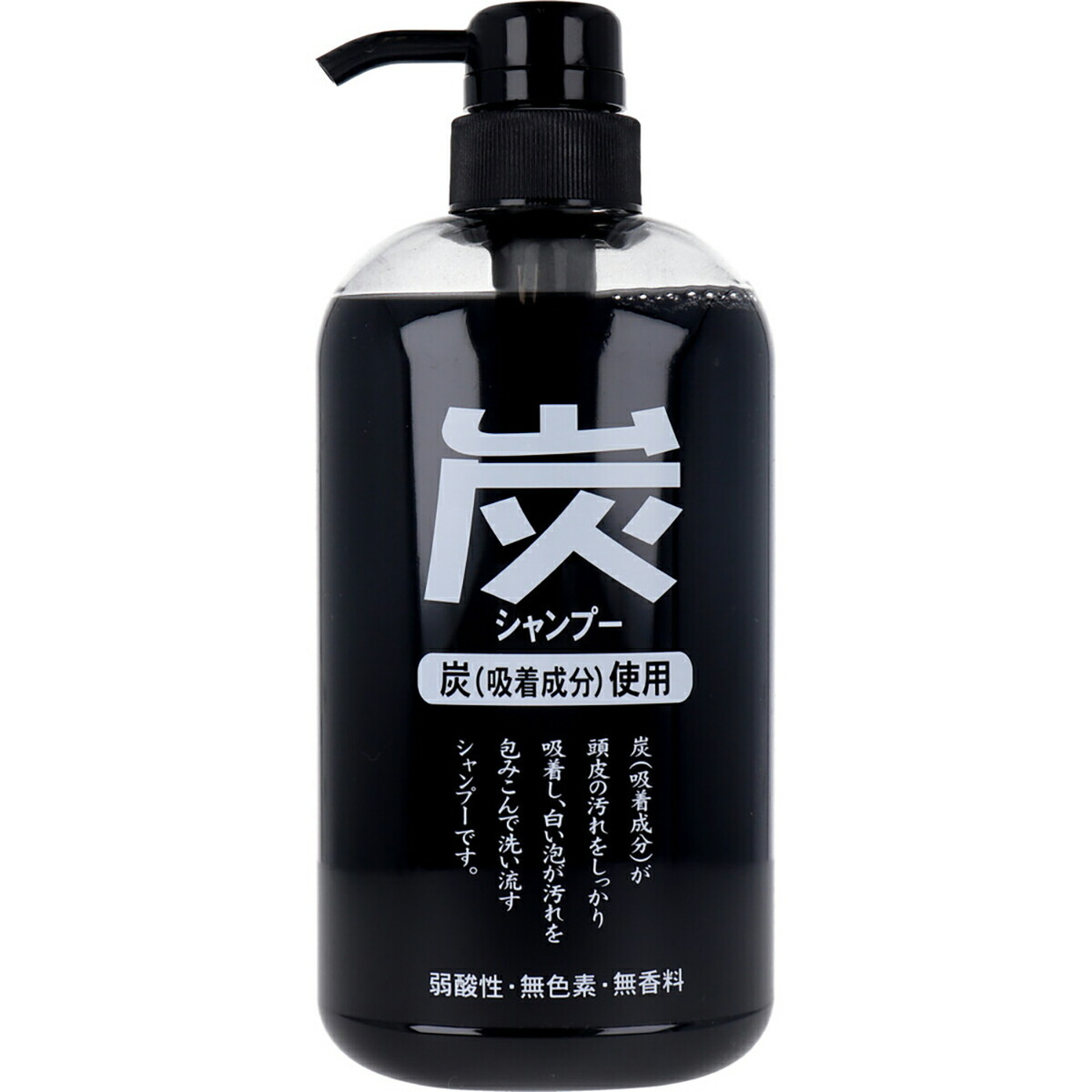 【 まとめ買い10個セット 】 ジュンラブ 炭シャンプー 600mL 【 送料無料 】