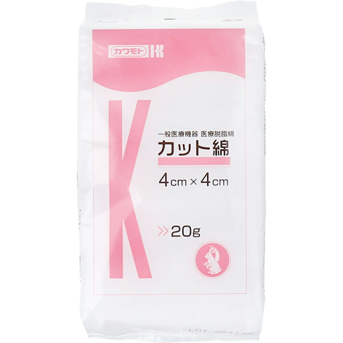【 まとめ買い10個仕掛ける 】 カワモト 診療脱脂綿 とり捨てる綿(とり捨てるメン) 4cm×4糎 20g 【 貨物輸送無料 】