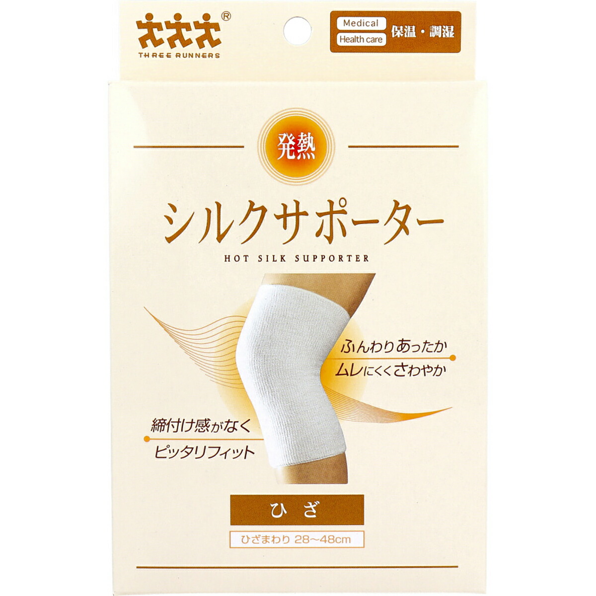 【 まとめ買い15個書き割り 】 熱のある状態地絹愛読者 ひざ用 1枚入 【 貨物輸送無料 】