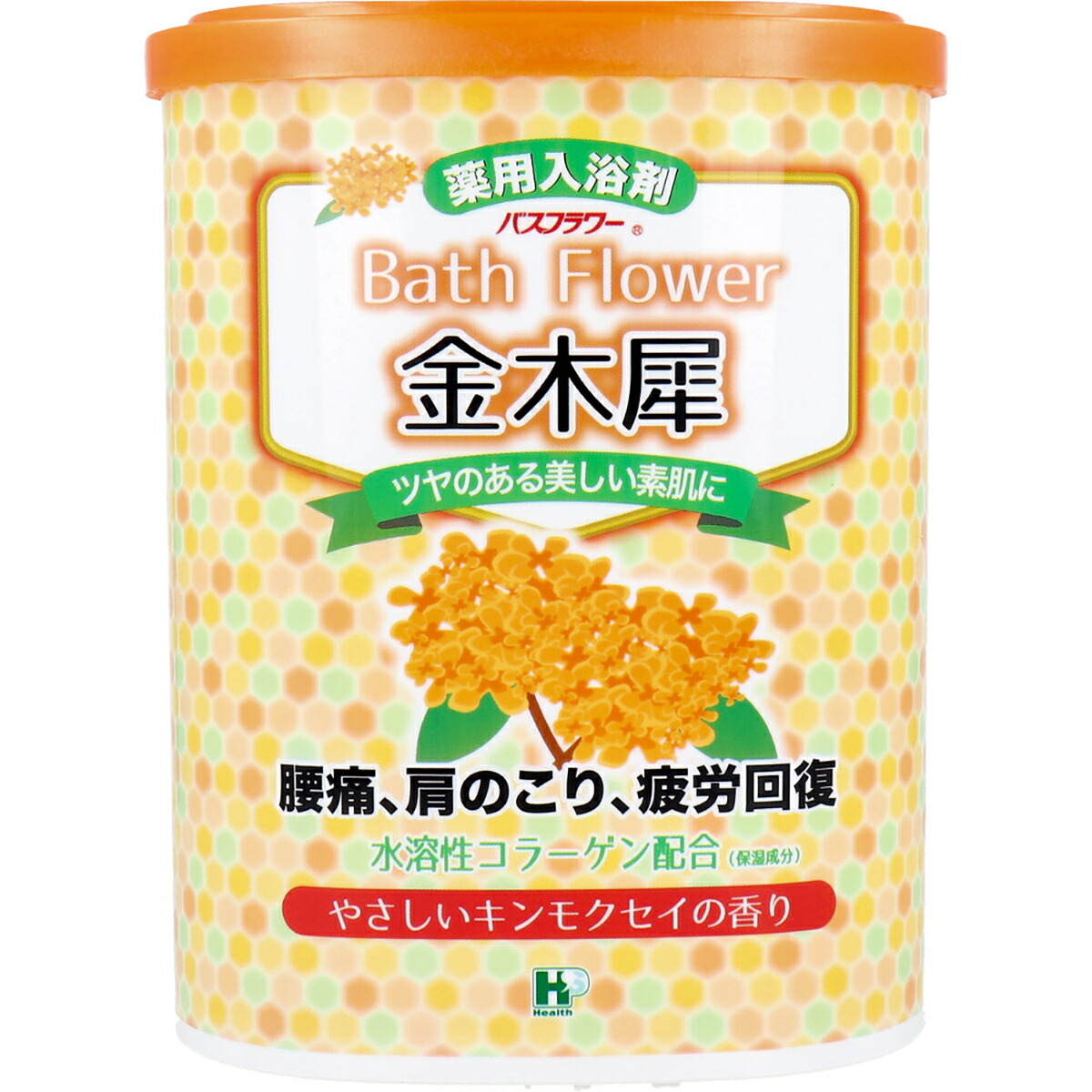 【 まとめ買い12個仕掛ける 】 2階建てバス御花 薬用一風呂剤 金木犀 分かりやすいキンモクセイの芳ばしさ 680g 【 貨物輸送無料 】