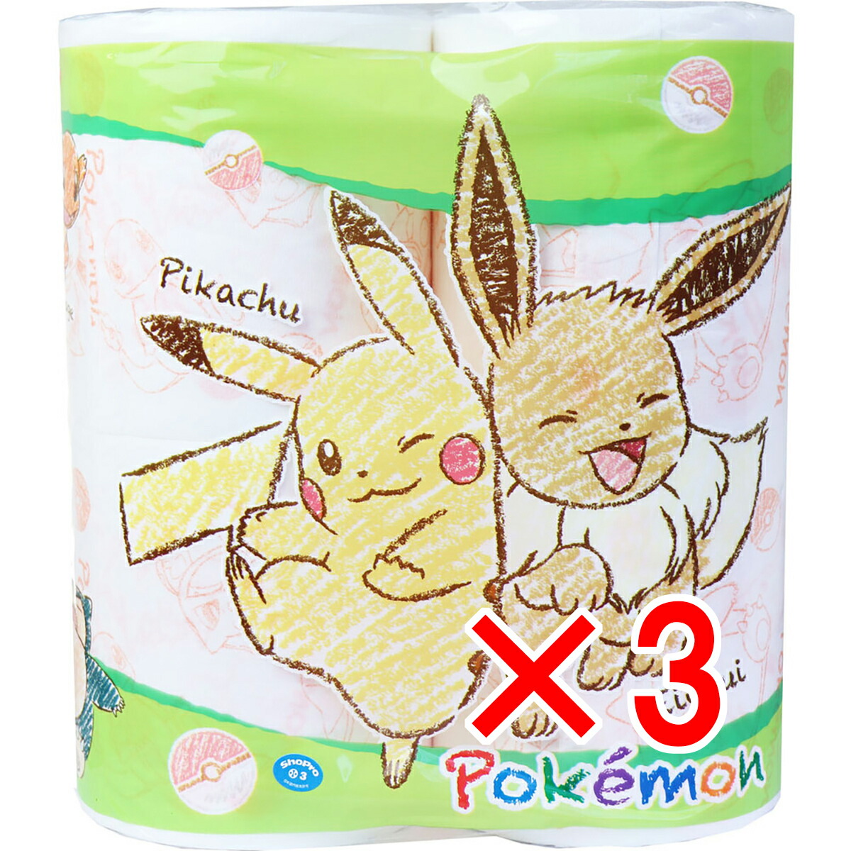 ポケモン　トイレットペーパー　新品　30個セット 楽天市場】【 まとめ買い2個セット 】 ポケモン トイレットペーパー