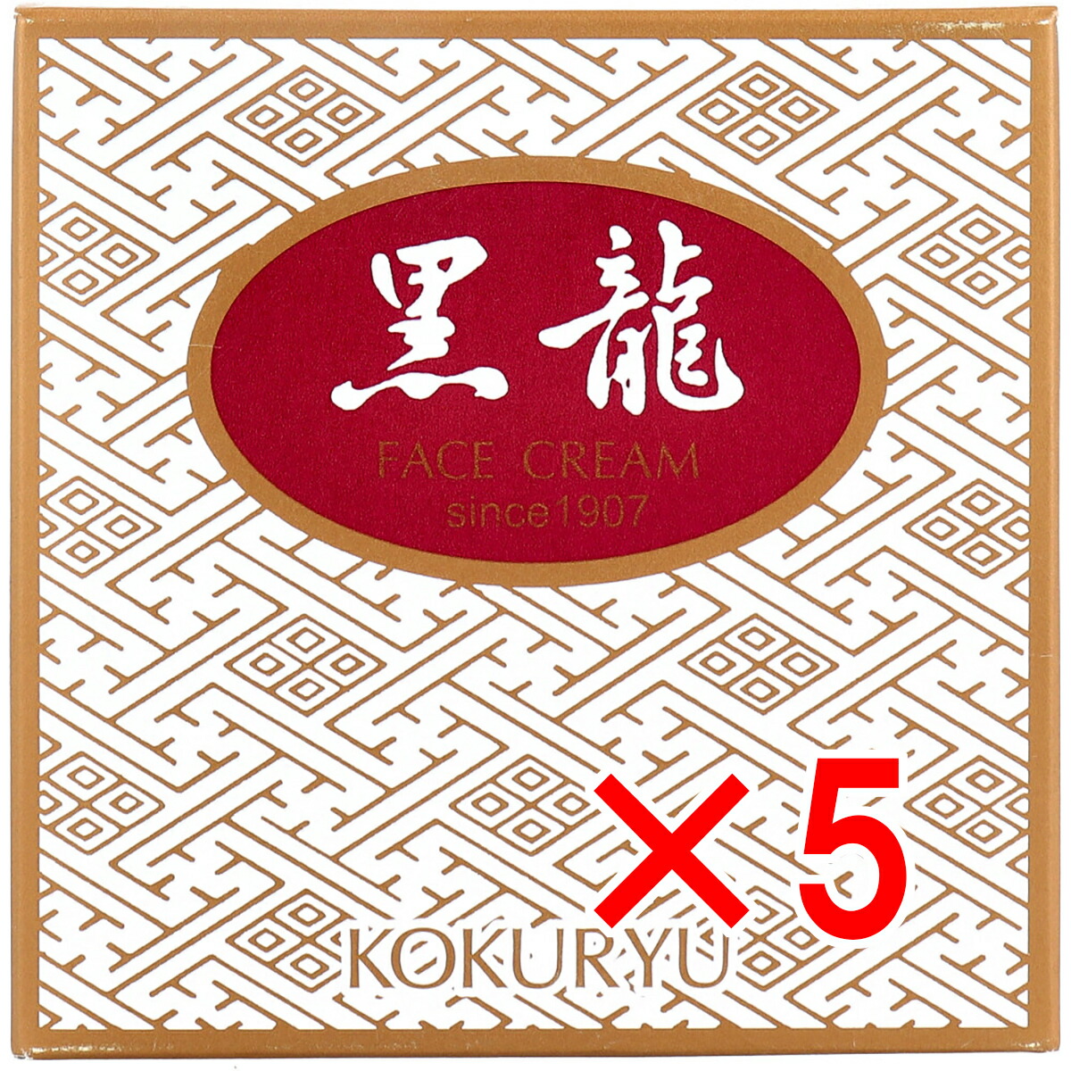 【 まとめ買い5個セット 】 薬用クリーム 黒龍 金線 70g 【 送料無料 】