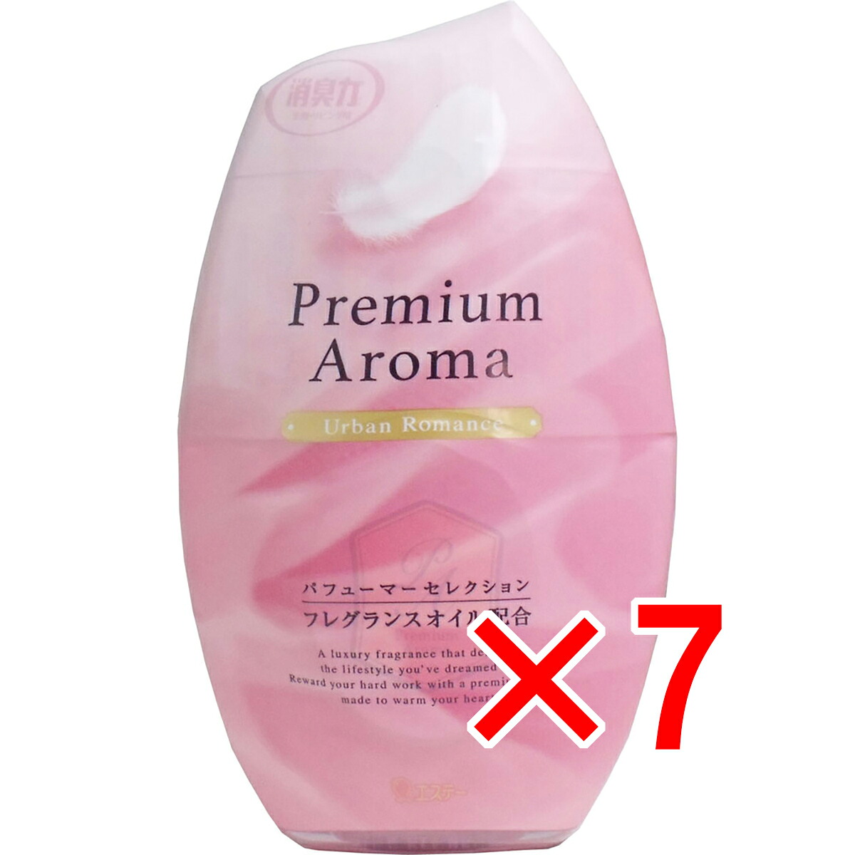 【 まとめ買い7個セット 】 お部屋の消臭力 プレミアムアロマ 玄関・リビング用 アーバンロマンス 400mL 【 送料無料 】