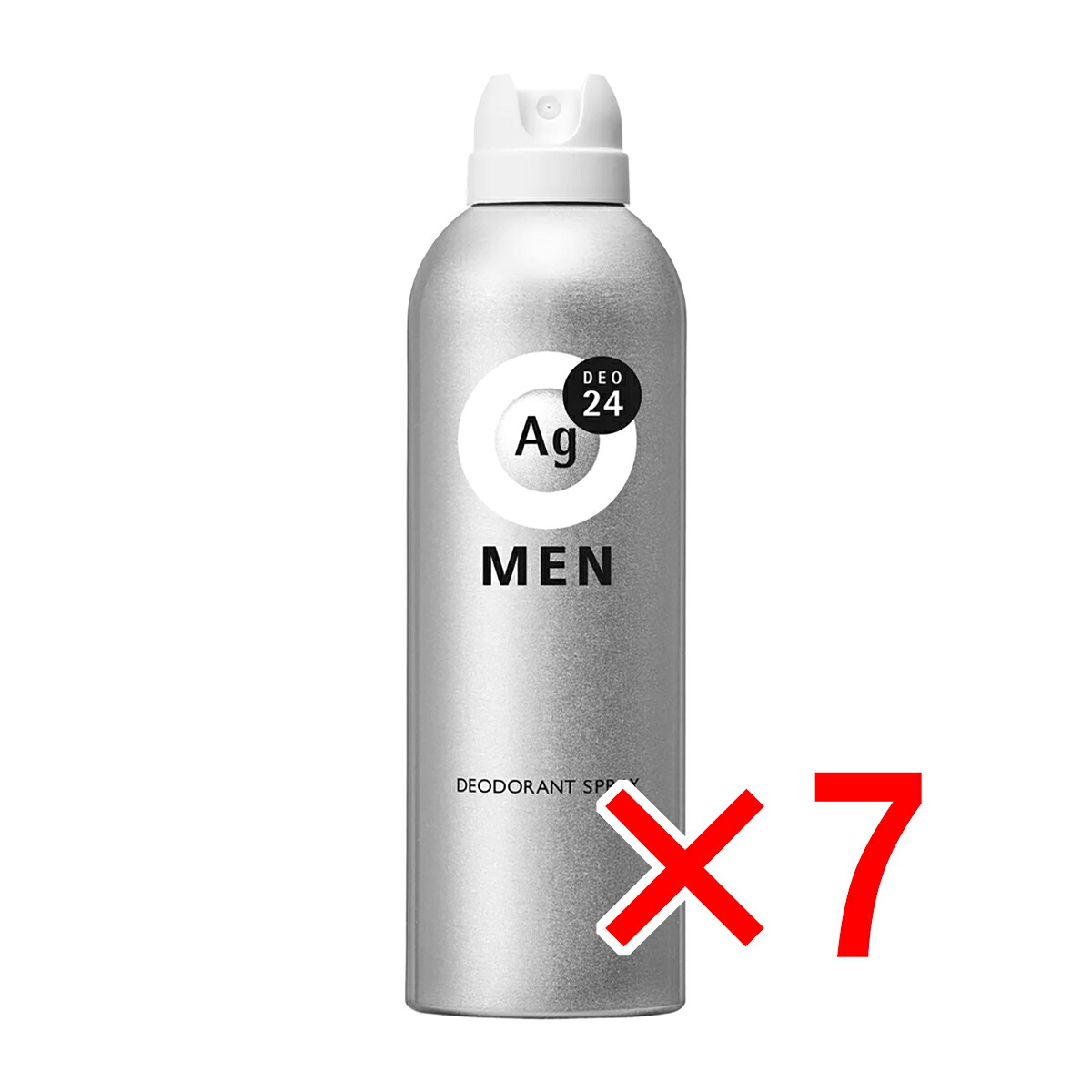 【 まとめ買い7個セット 】 エージーデオ24メン メンズデオドラントスプレー N 無香性 LL 180g 【 送料無料 】