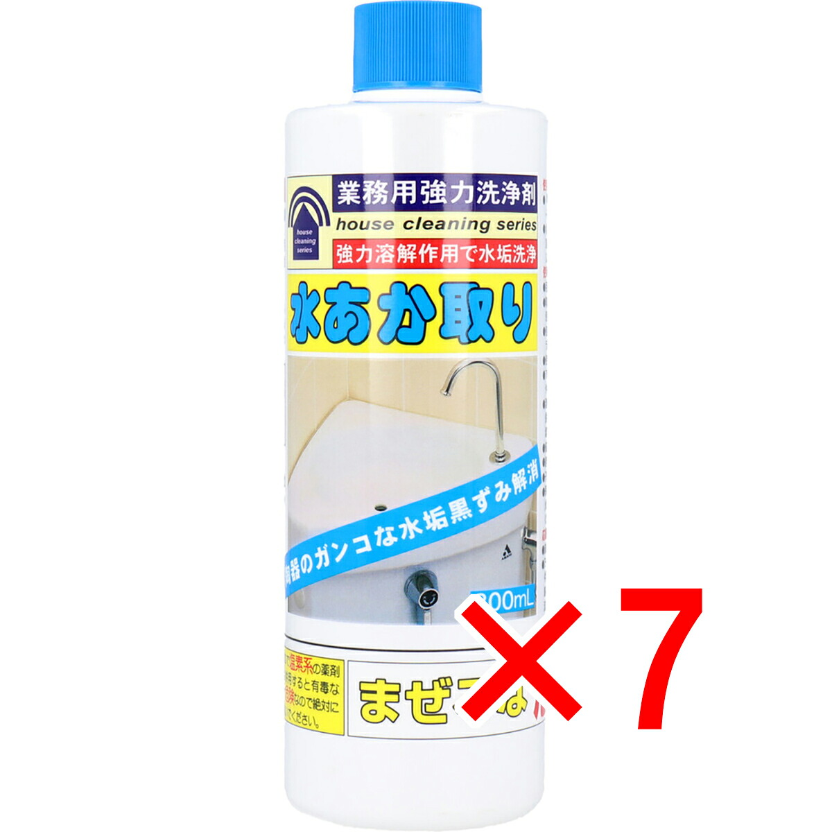 【 まとめ買い7個セット 】 業務用強力洗浄剤 水あか取り 300mL 【 送料無料 】