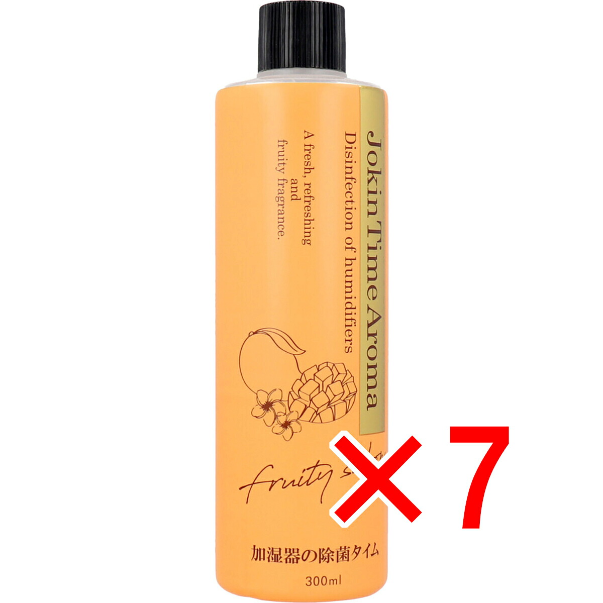 【 まとめ買い7個仕掛ける 】 加湿器の除菌タイムアロマ フルーティサボン 300mL 【 貨物輸送無料 】