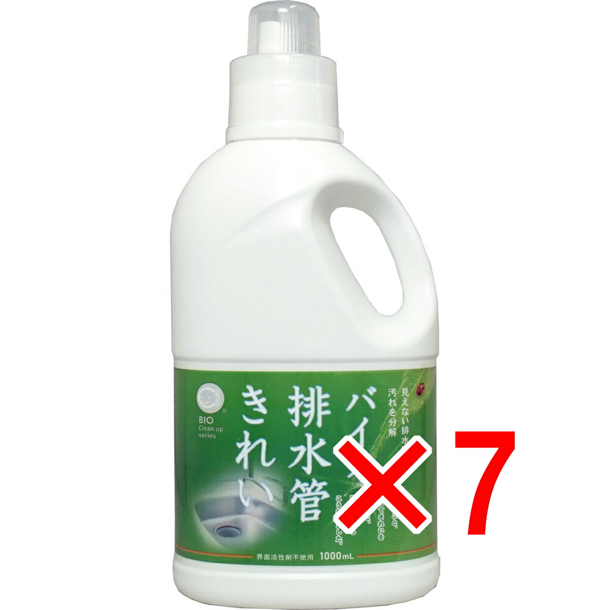 【 まとめ買い7個セット 】 コジット バイオ 排水管きれい 1000mL 【 送料無料 】