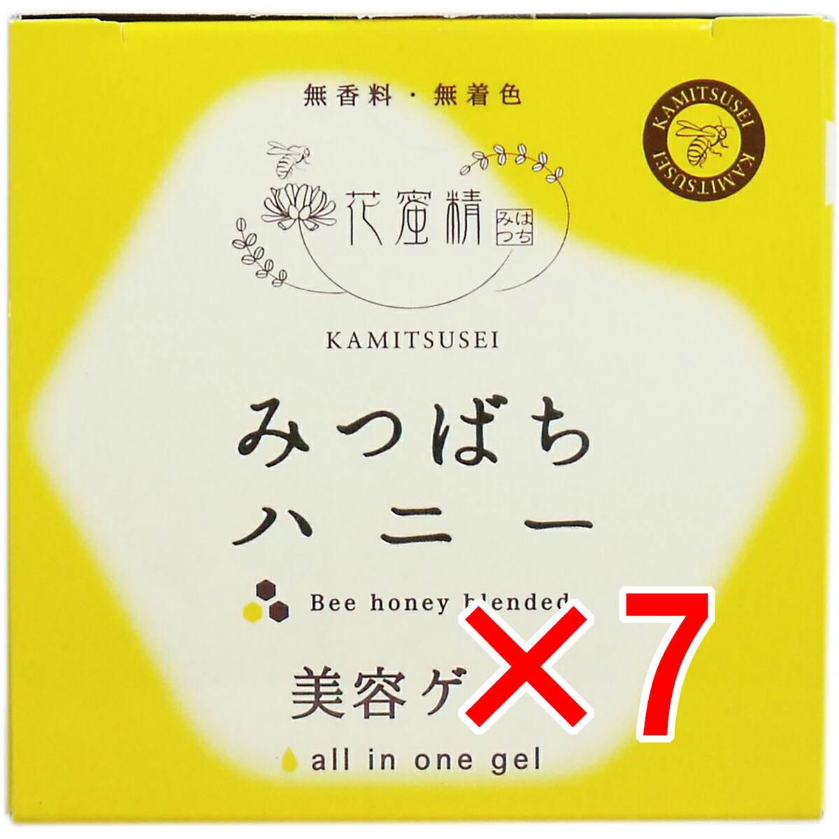 【 まとめ買い7個セット 】 花蜜精 みつばちハニー 美容ゲル オールインワンゲル 100g 【 送料無料 】