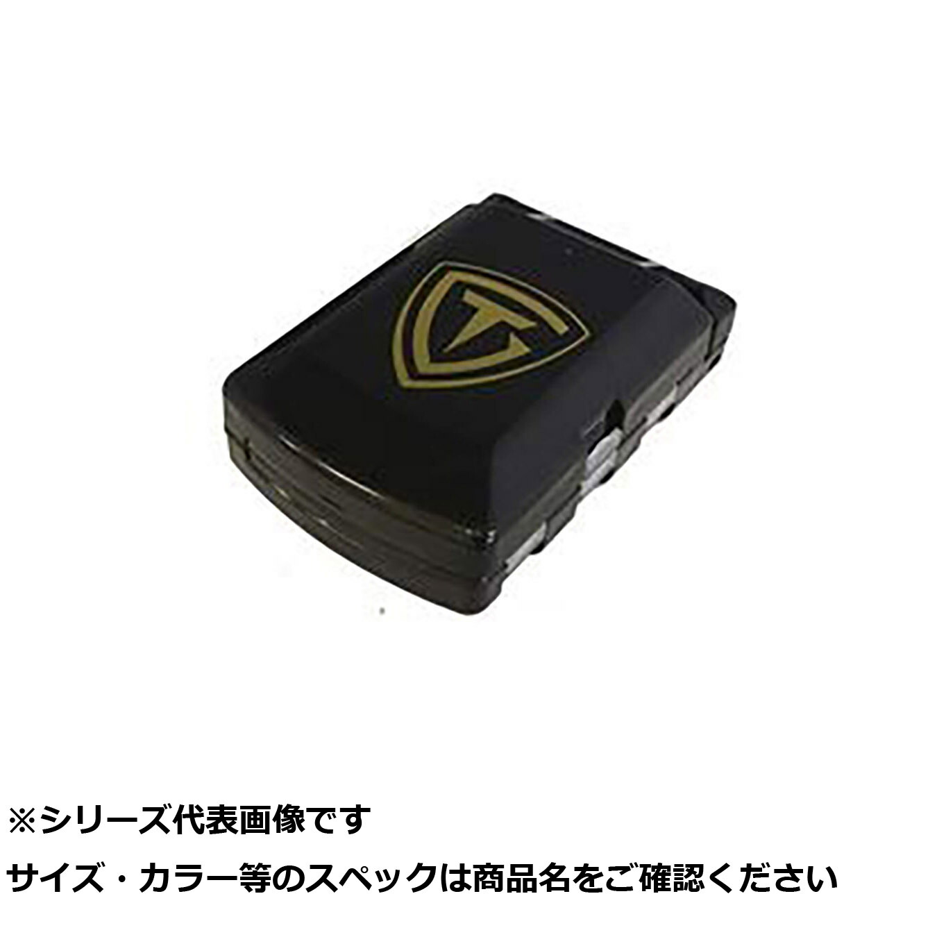 【 まとめ買い20個セット 】 釣研 TGパーツケース 11DD ブラック 【 送料無料 】