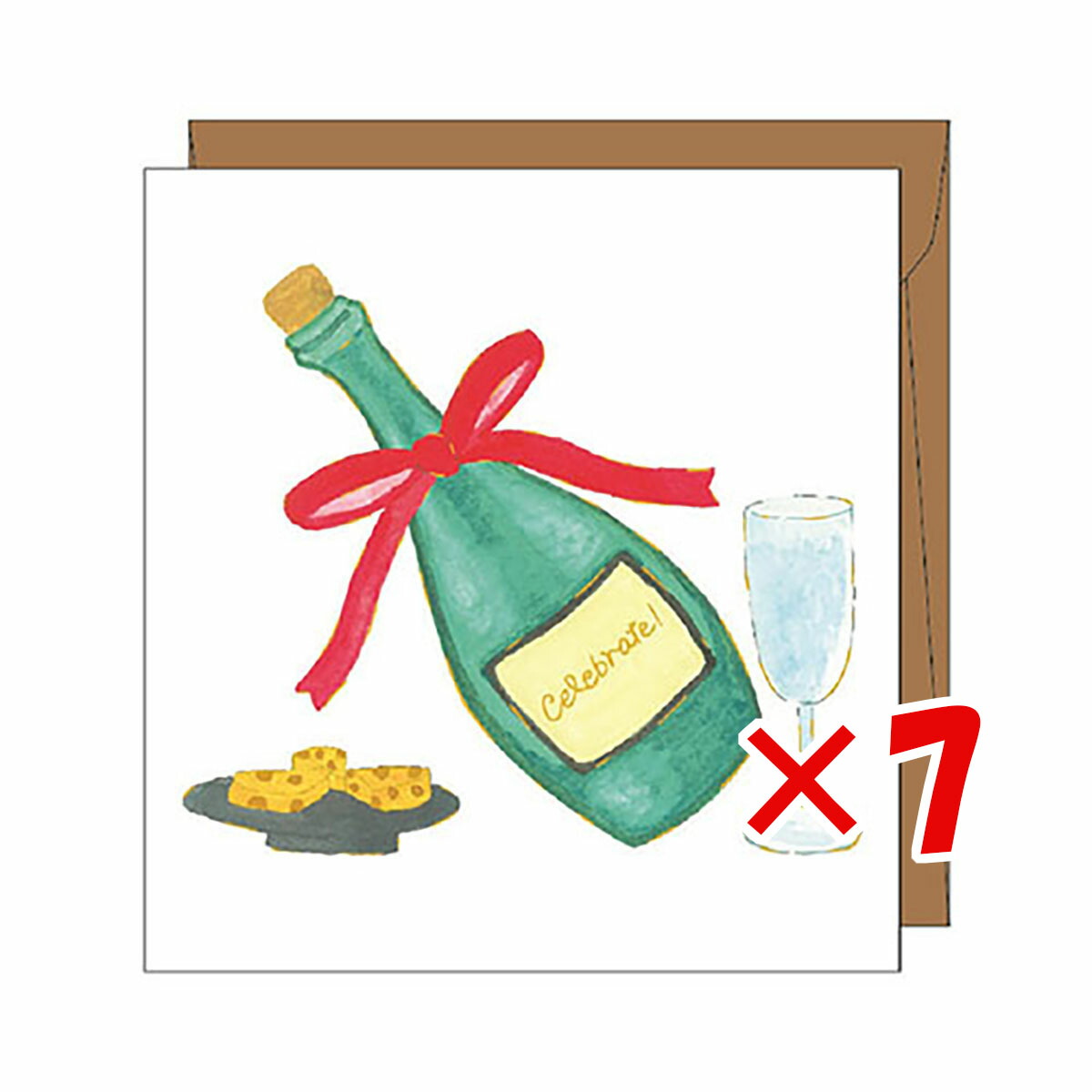 【 まとめ買い ×7個セット 】 「 紀寺商事 ミニカード ポップアップミニカード シャンパン シャンパン PMBC03 」 【 送料無料 】 【 月間MVP & 月間優良ショップ ダブル受賞店 】 4,638円