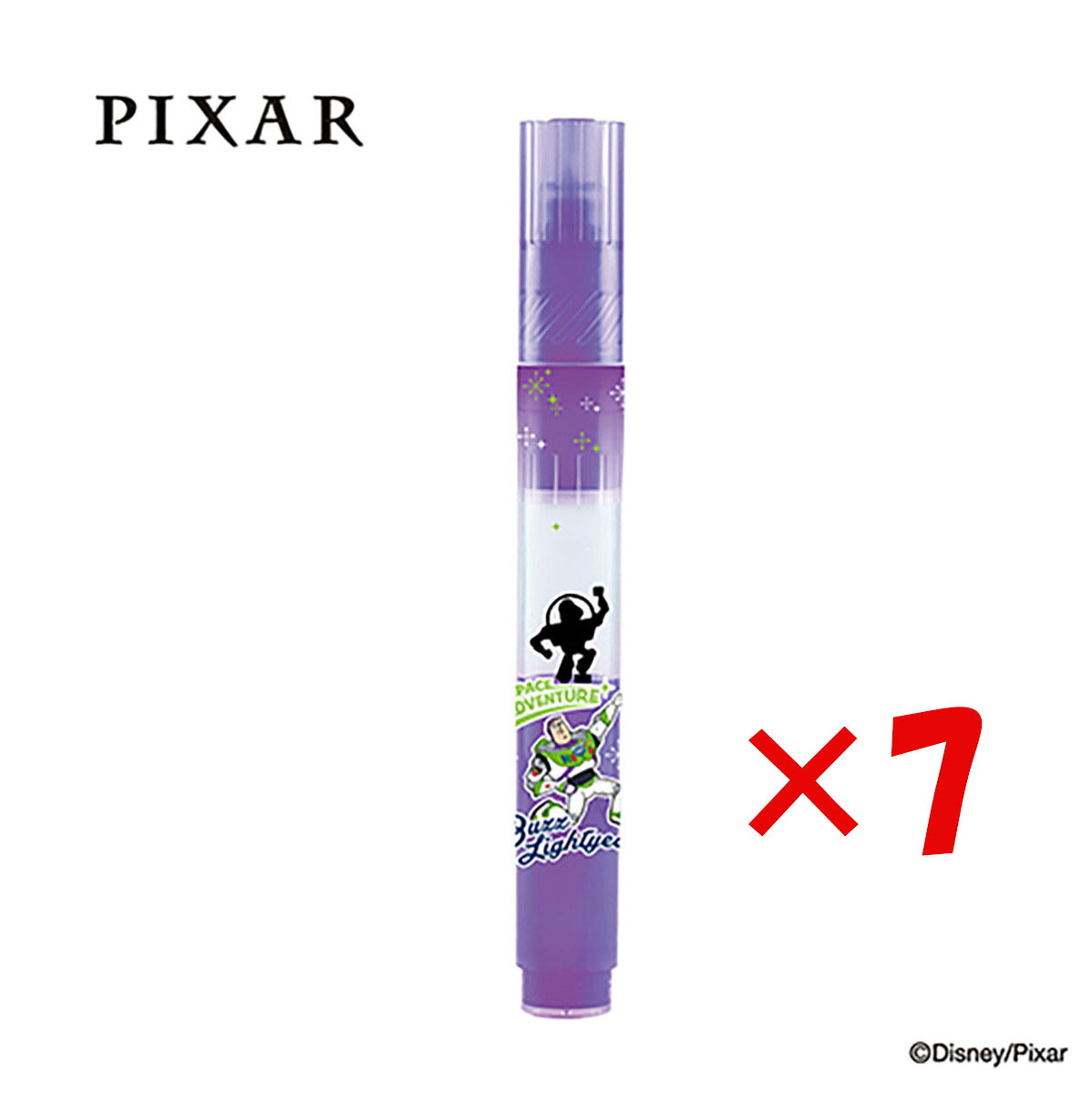 【 まとめ買い ×7個セット 】 「 エポックケミカル 蛍光マーカー フローティングハイライター ピクサー バズ･ライトイヤー 蛍光ソフトパープル 728-0550 」 【 送料無料 】 【 月間MVP & 月間優良ショップ ダブル受賞店 】