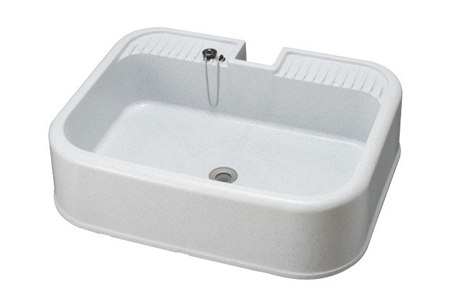 楽天市場】ガーデンパン550D型 水栓柱対応/幅550mm : 津組建材