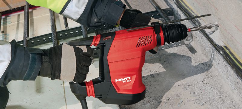 Hilti ヒルティ ハンマードリル Te30 Avr コンビハンマー ロータリーハンマー コード式 100v コンボ ドリルビット付 Rvcconst Com