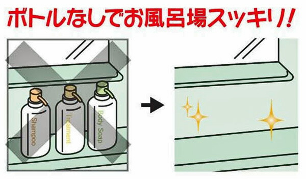 楽天市場 つめかえ パック そのまま ポンプ 吊り下げ ぶら下げ シャンプー リンス ボディーソープ バス フロ 吊るす エコ Eco スッキリ カクダイ 353 622 水道快適でいこ屋 楽天市場店