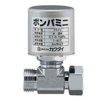 カクダイ,水撃防止器,ボンパミニ（止水栓補助型、G1/2ネジ）643-402