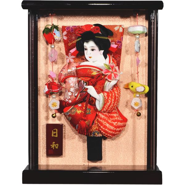 羽子板 7号日和 ケース入 169393