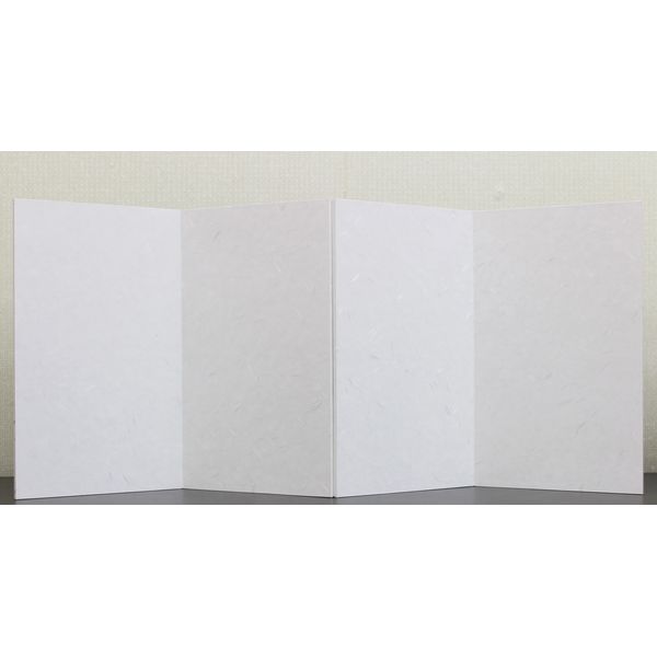 ひな人形 ひな道具 単品 部品 売り きよら 二曲一双屏風 30cm　白 155921