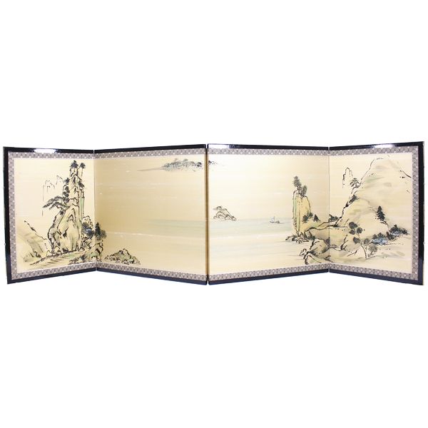 楽天市場】金箔 蒔絵屏風 桜 : 金箔逸品工芸 箔打屋