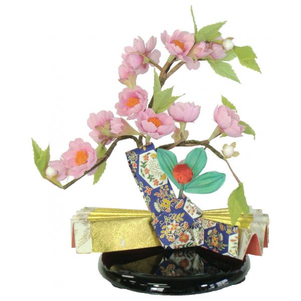 楽天市場 ひな人形 ひな道具 単品 部品 売り 花 桜橘 しずかeｈ単花19 03 結び青 高田卸方屋