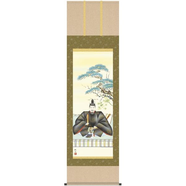 掛軸 三幸 第6集 天神様 尺五 C4-008 浮田 秋水 140347531