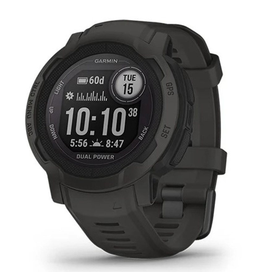 【ガーミン】 Garmin スマートウォッチ 時計 Instinct 2 DP グラファイト 010-02627-40 水泳 ランニング トレーニング