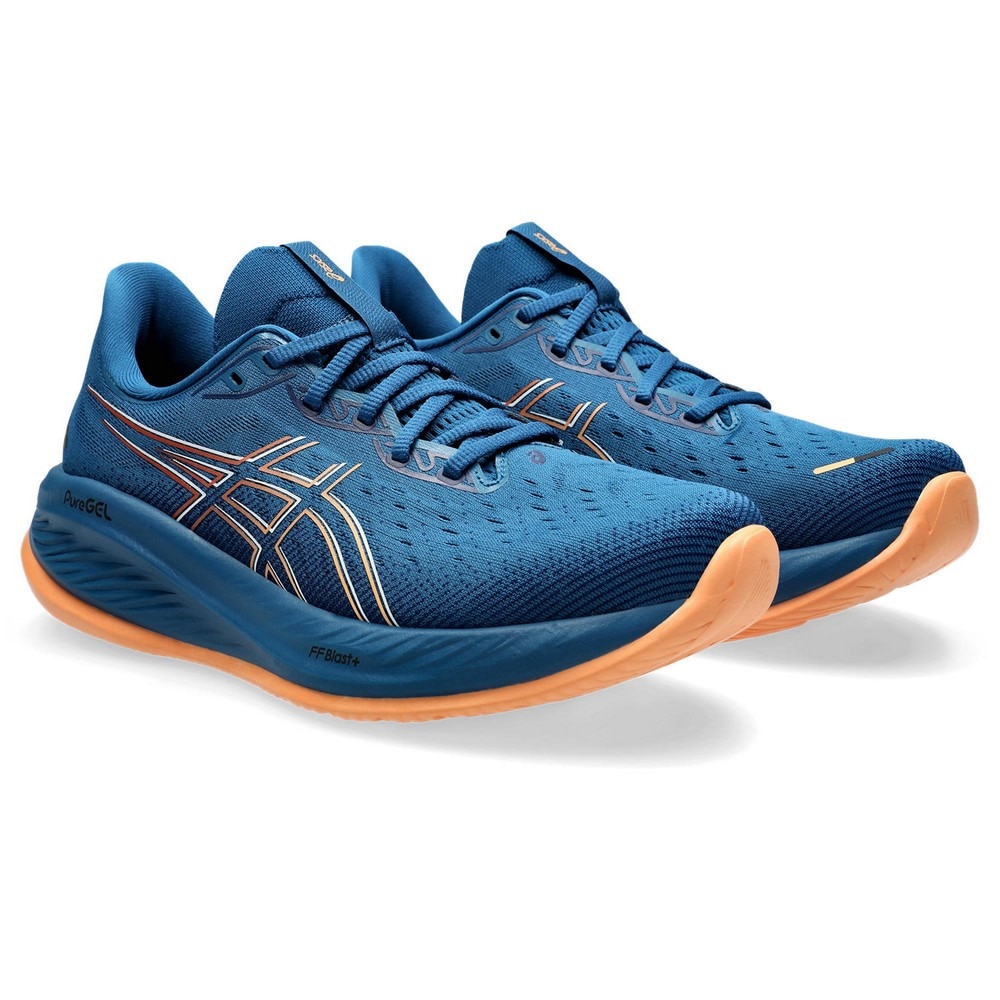 【楽天市場】アシックス asics ランニングシューズ ゲルキュムラス26 ネイビー 1011B792.403 スニーカー ジョギング