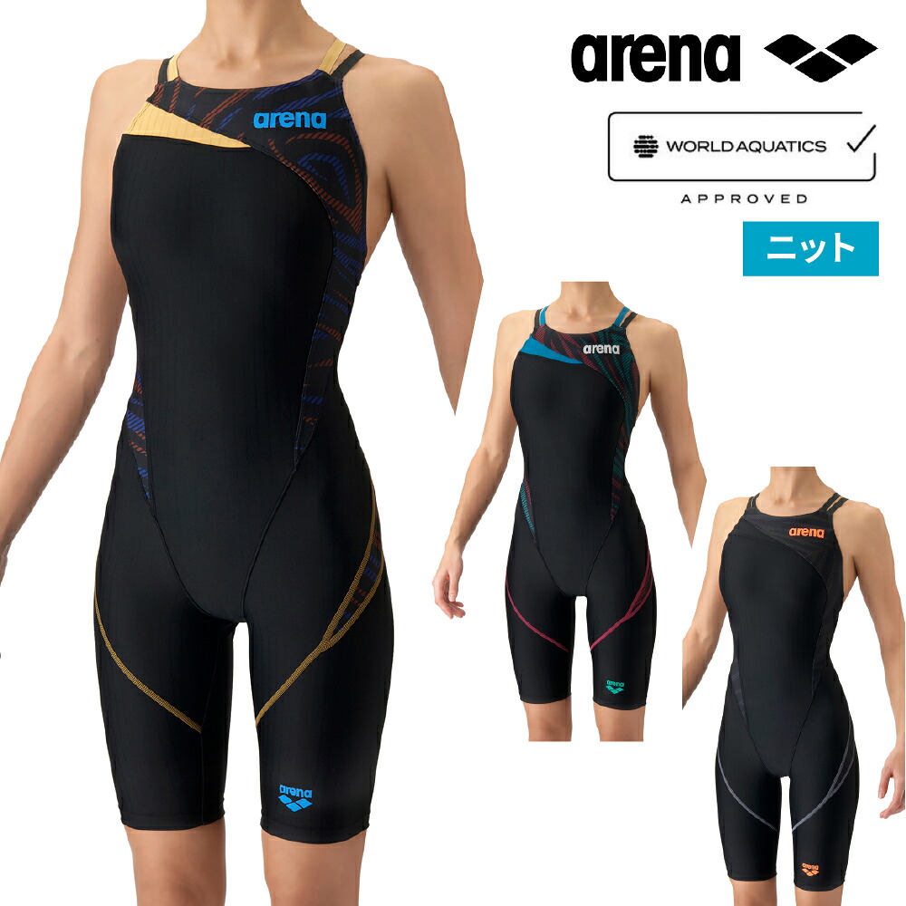 競泳水着 レーシング水着 WA承認 アリーナ arena レディース AQUA RACING アクアレーシング AS6FRC75L｜水泳用品専門店 水神スイジン