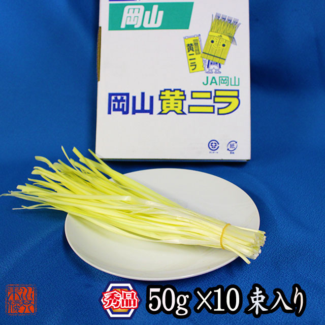 楽天市場】岡山県特産 超高級食材 黄ニラ ご家庭用 約500g(約100g×5束) にら 韮 : 水琴果楼 楽天市場店