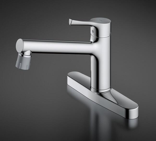 楽天市場】壁付シングルレバー混合水栓 吐水パイプ：170mm GG