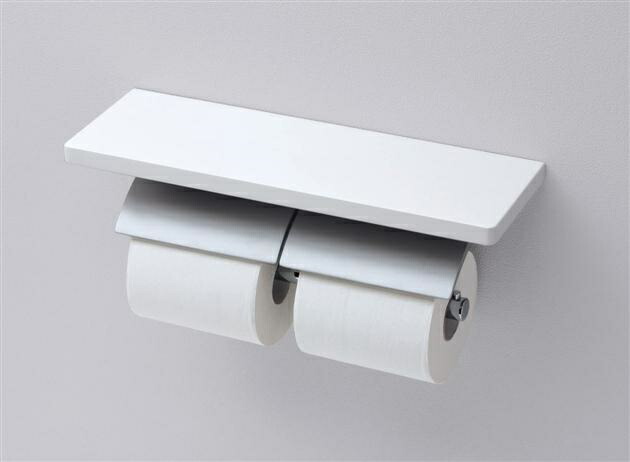 TOTO 棚付二連紙巻器 YH63BKS（めっきタイプ）