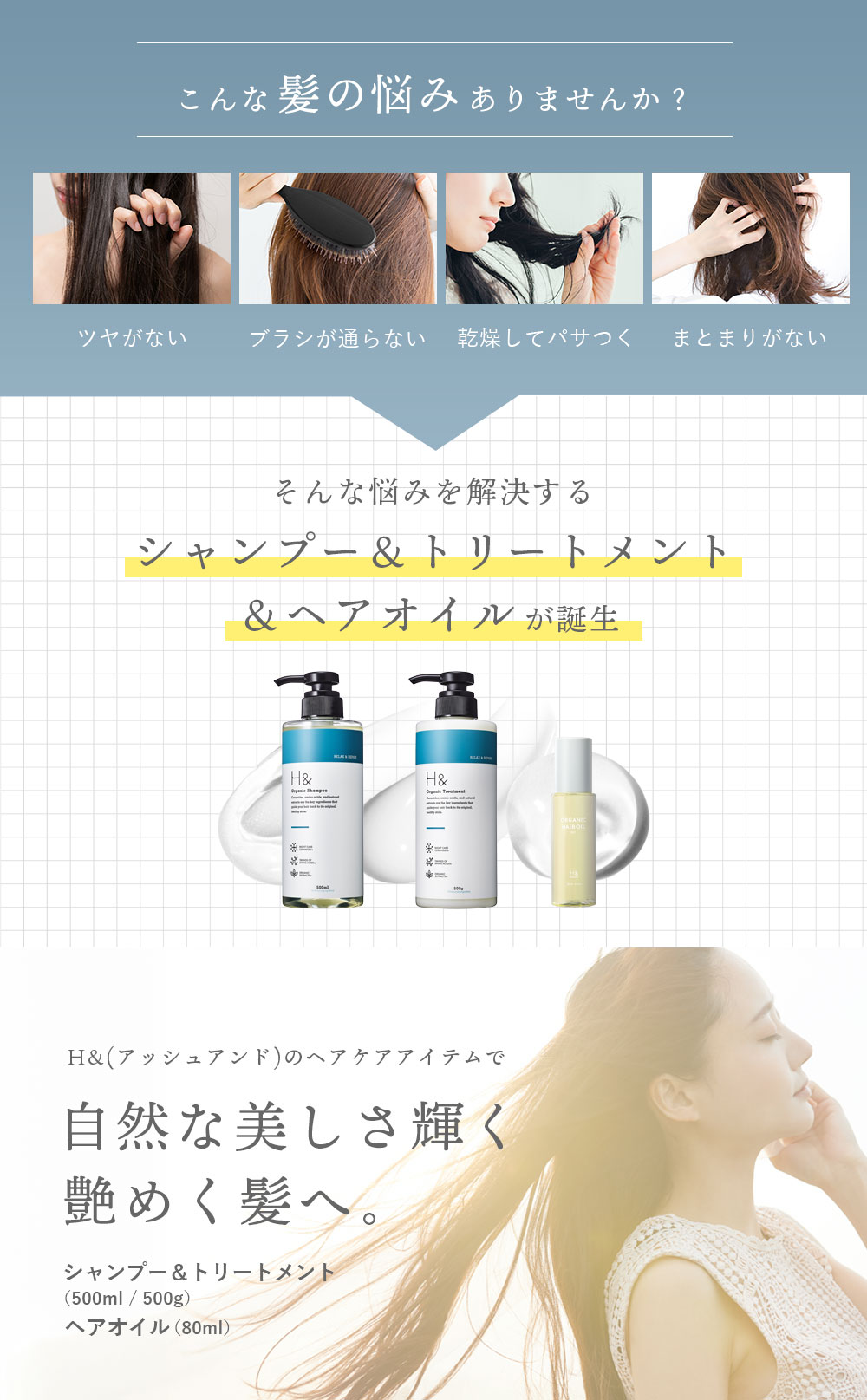 シャンプー＆トリートメントセット 500mL シャンプー ＆ トリートメント セット 美容室専売 サロン専売品