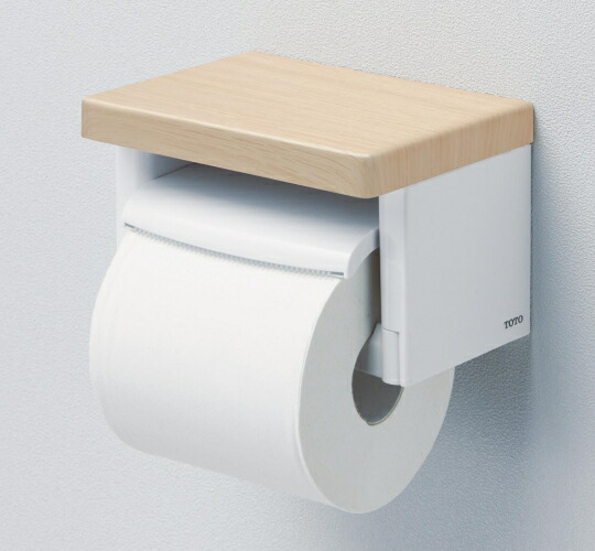 楽天市場】TOTO 棚付紙巻器 YH501FMR 全3色 (ホワイト、ライト