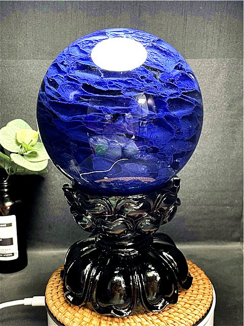 楽天市場】赤水晶 丸玉 約：17525g 約：231mm 【台座 付き】【送料無料