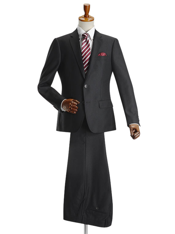 TR素材スタイリッシュフィット2ツボタンスーツ（秋冬 メンズスーツ ビジネス スリムスーツ タイト スリムパンツ スキニー 紳士服） suit