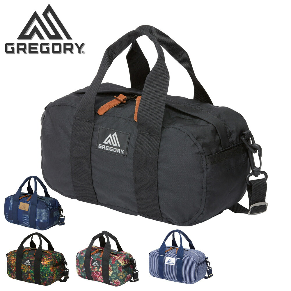 グレゴリー GREGORY ダッフルXS オールブラック　20L ダッフルバッグXS ブラック | グレゴリー公式オンラインストア