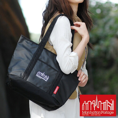 \マラソン期間中最大P22倍/ 【正規店】 Manhattan Portage トートバッグ 小さめ MP Logo Printed Cherry Hill Tote Bag MP1306zp Mサイズ メンズ 人気ブランド A4 軽量 送料無料 プレゼント ギフト ラッピング無料 通販 man2202 ≪sw≫|スーツケースワールド 旅行 バッグ