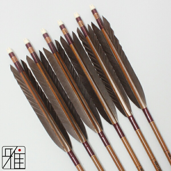 弓道　矢　12本　矢筒付き 231501-80128.jpg