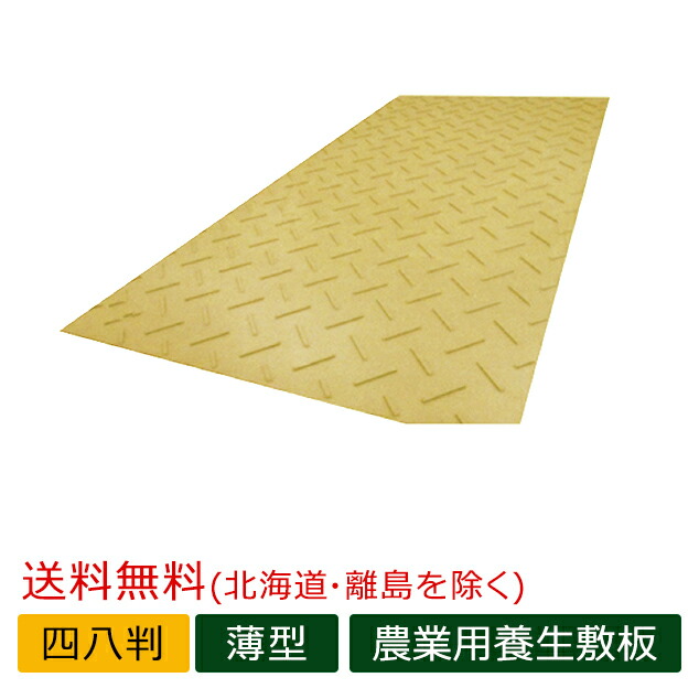 【ポイント20倍】Diban 農業専用 養生敷板 四八判 ディバン ウッドプラスチックテクノロジー 薄型|助太刀サブ 2号店 店